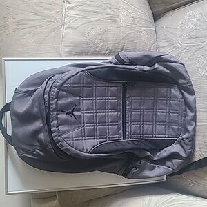 Nike Air Jordan Jumpman Backpack, Laptop, phone & Side Pockets, Light Graphite